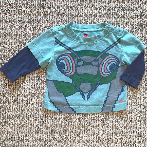 Tea Collection Other - Tea Collection Mantis Layered Tee, 6-12M